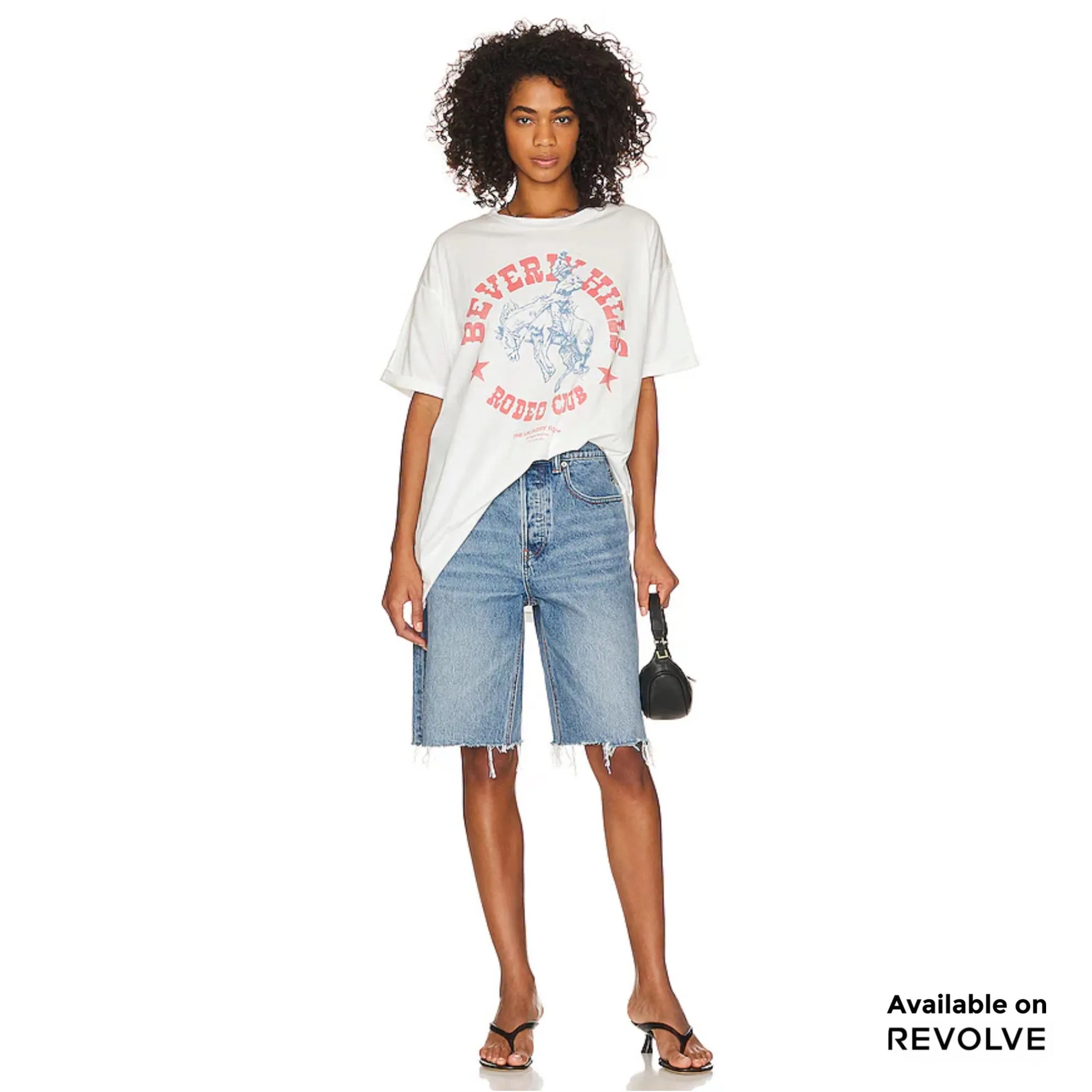 Beverly Hills Rodeo Club - Oversized Tee - White