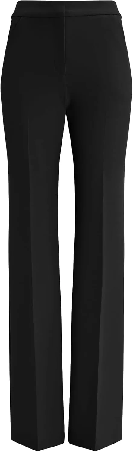 EXPRESS Womens Editor HIGH Rise Trouser Flare Pant
