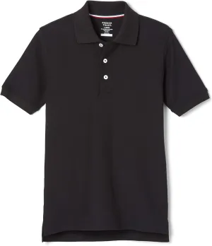 French Toast Boys' Short Sleeve Pique Polo Uniform Shirt (Standard & Husky)