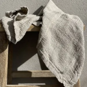 Handloomed Linen Tea Towel (Natural)