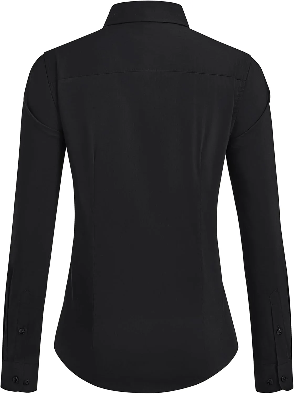 siliteelon Button Down Shirts for Women Dress Shirts Cotton Long Sleeve Shirts for Women Wrinkle Free Stretch Work Blouse